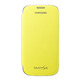 Flip cover per Samsung Galaxy S III giallo