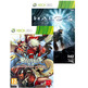 Xbox 360 Slim (4 GB) + Halo 4 + Blazblue Continuum Shift