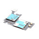 Ricambio Slot SIM Card y MicroSD Samsung Galaxy Note II