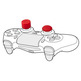 Accessori di stick analogico STIX PRO per Dualshock