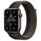 Apple Watch SE 2021 GPS/Cellular 44 mm Aluminio / Gris Espacial Correa Loop Deportiva Tornado Gris