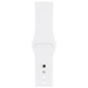 Apple Watch Series 3 38mm GPS Aluminio / Plata con correa deportiva blanca MTEY2QL/A