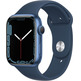 Apple Watch Serie 7 GPS 45mm Caja Aluminio Azul / Correa Deportiva Azul Abismo