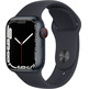 Apple Watch Series 7 GPS/Cellular 41 mm Caja de Aluminio en Negro Medianoche / Correa deportiva Negr