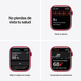 Apple Watch Series 7 GPS/Cellular 45 mm Aluminio Rojo / Correa deportiva Roja