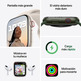 Apple Watch Series 7 GPS/Cellular 45 mm Caja de Acero Oro / Correa Milanesa en Oro