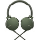 Auriculares Sony MDR-XB550AP Extra Bass con Micrófono Verdes