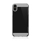 Custodia trasparente Air Case per Apple iPhone X Black Rock