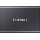 Disco Externo SSD Samsung Portable T7 2TB USB portatile Gris