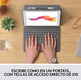 Funda con Teclado Logitech Combo Touch iPad (7ª y 8ª Gen) 10,2 " Gris