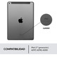 Funda con Teclado Logitech Combo Touch iPad (7ª y 8ª Gen) 10,2 " Gris