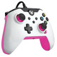 Mando PDP Wired Controller White Pink + 1 Mes Gamepass Xbox Series / Xbox One/PC