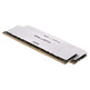 Memoria RAM Cruciale Ballistix 16GB (2x8) DDR4 2666 MHz Blanco