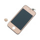 Riparazione Full Conversion Kit for iPhone 4 Silver