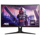 Monitor Gaming LED 24 '' AOC C24G2AE/BK Curvo Negro