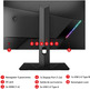 Monitor Gaming MSI Optix MAG245R LED 23,8 ' "