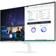 Monitor LED 27 '' ' Samsung Smart M5 Blanco