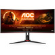 Monitor LED AOC CU34G2/BK 34 '' Curvo Negro