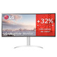 Monitor Profesional Gie Anorámico Curvo LG UltraWide 38WQ75C-W 38 " / QHD + / Negro y Blanco