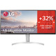 Monitor Profesional Remoanorámico LG 34WN650-W 34 '' WFHD Multimedia Plata