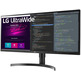 Monitor Grigio Anorámico LG 34WN750-B 34 " WQHD Multimedia Negro