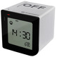 Reloj Dispertador Bresser Flipme RCC Sveglia Clock Silver