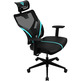 Silla Ergonómica Thunder X3 Yama 1 Negro / Cyan