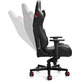 Silla Gaming HP Omen Cittadella Negro / Rojo