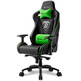 Sedia di Gioco Sharkoon Skiller SGS4 Nero Verde 160G