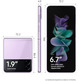 Smartphone Samsung Galaxy Z Flip3 8GB/128GB 6,7 " 5G Lavanda