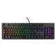 Teclado Ozono Alliance Gaming Semi mecánico Negro