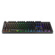 Teclado Ozono Alliance Gaming Semi mecánico Negro