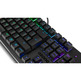 Teclado Ozono Alliance Gaming Semi mecánico Negro