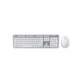 Tastiera + Mouse Approx APPKBWELEGANT Wireless USB Grey / White